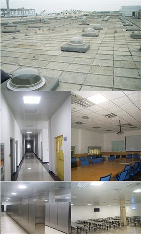 陽(yáng)光照明走廊通道、會(huì)議室、儲(chǔ)存室、食堂應(yīng)用