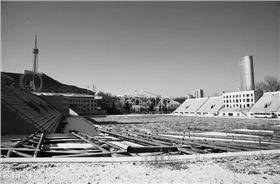 大連火車頭體育場改造項目-拆遷重建中 大連火車頭體育場改造項目-拆遷重建中