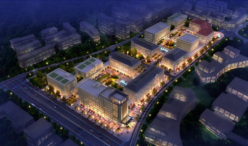 重慶同景兩江總部智慧生態(tài)城光導照明應用