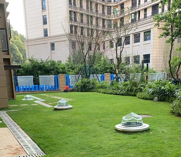 無(wú)電照明應(yīng)用于湖南長(zhǎng)沙保利堂悅